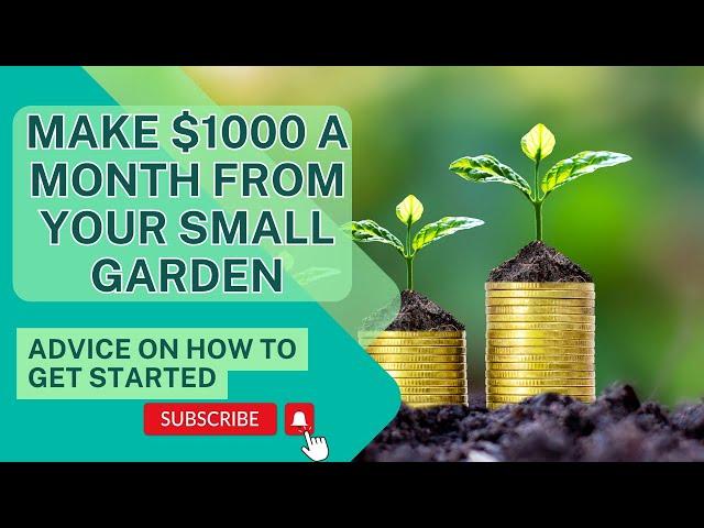 GreenThumb Riches: Make $$$ from Your Small Garden