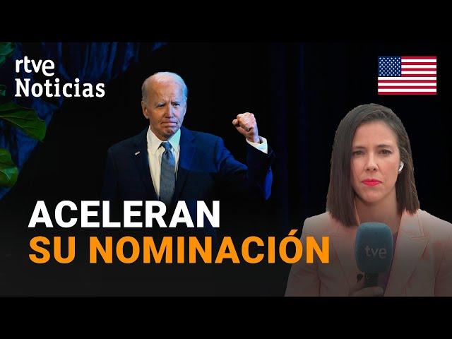 EE.UU.: EL PARTIDO DEMÓCRATA planea DESIGNAR como CANDIDATO a BIDEN a FINALES de AGOSTO | RTVE