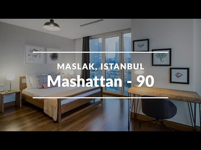 Istanbul Apartment Tour | Furnished Three-Bedroom Apartment Rental  in Maslak, Istanbul