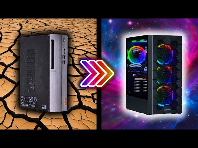 Turning an Office PC into a GAMING PC - How to Build GUIDE (Lenovo IdeaCentre / Dell Optiplex)