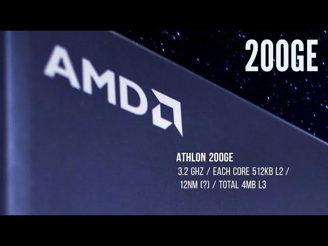 AMD Athlon 200GE !