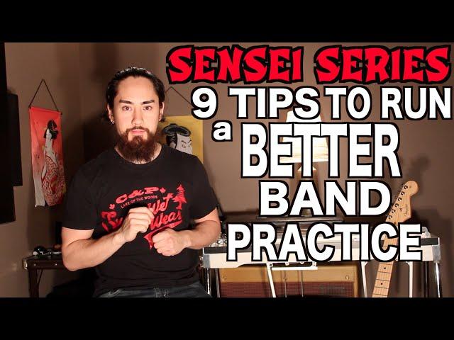 How to Run a Better Band Practice