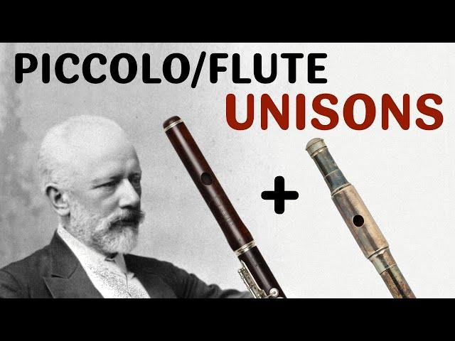 Orchestration Tip: Piccolo/Flute Unisons