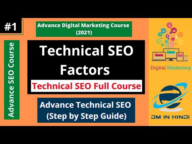 Advanced Technical SEO Tutorial in Hindi | Technical SEO Checklist | Technical SEO Course (2021)