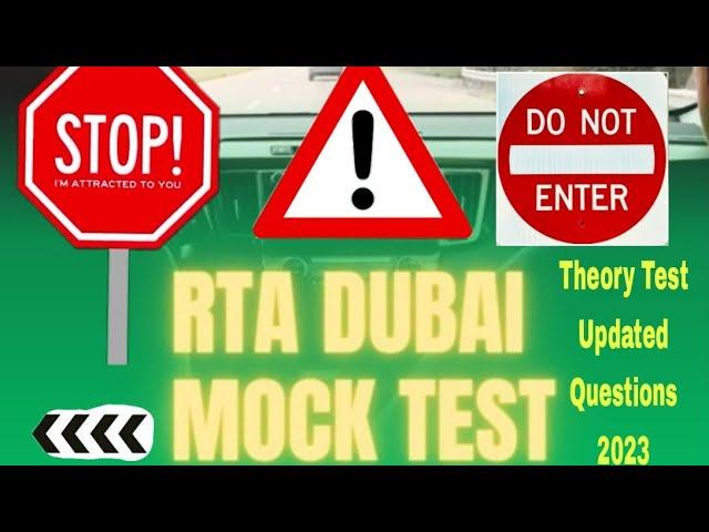Drive Dubai Mock Test English Part#100