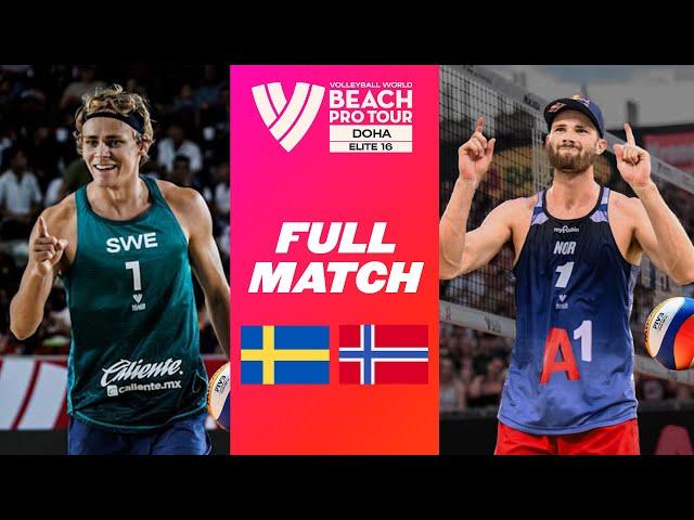 Åhman/Hellvig vs  Mol, A./Sørum, C. - Gold Medal Match | Full Match - Doha 2023