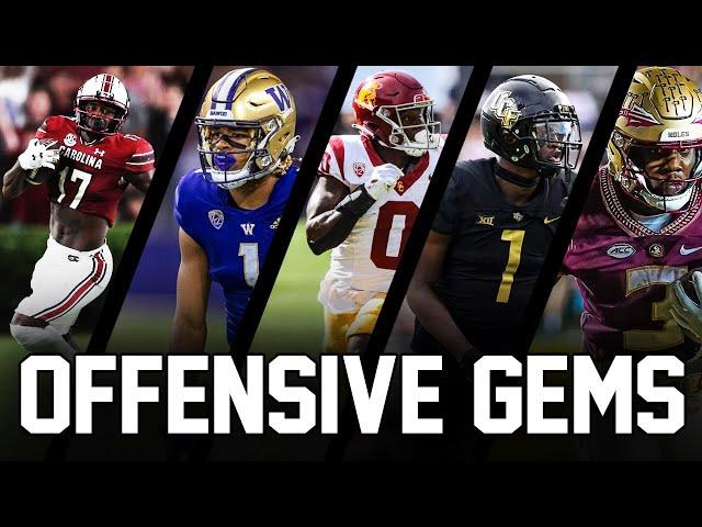 The 10 Offensive "Gems" of the 2024 NFL Draft