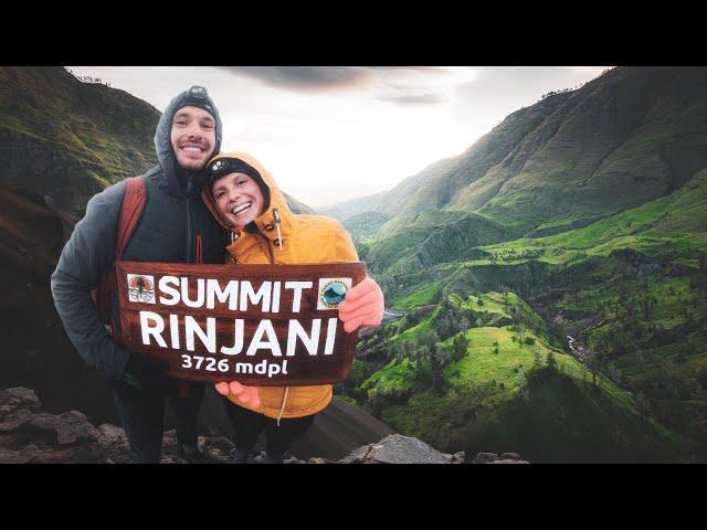 We Climbed ACTIVE Volcano! Hiking Rinjani 3726M | Sembalun to Torean