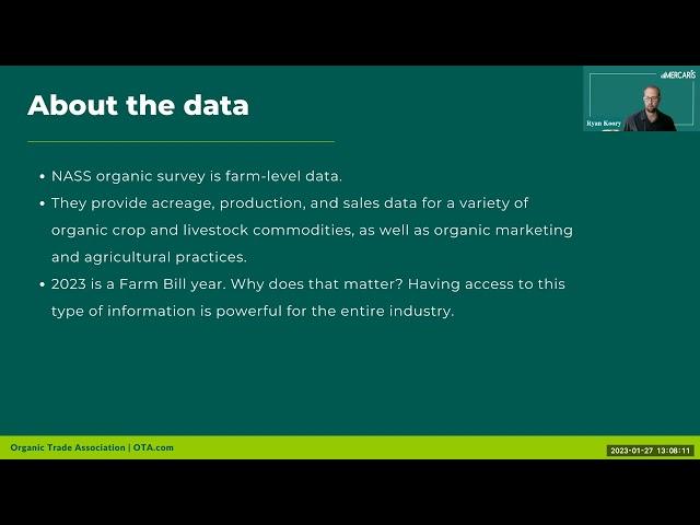 Digging into the New Organic Farm Data