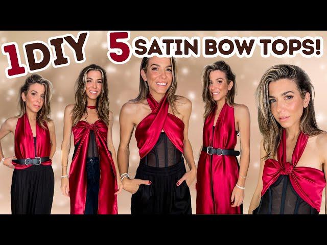 Make Your Own 5-in-1 BOW Top! | DIY w/ Orly Shani