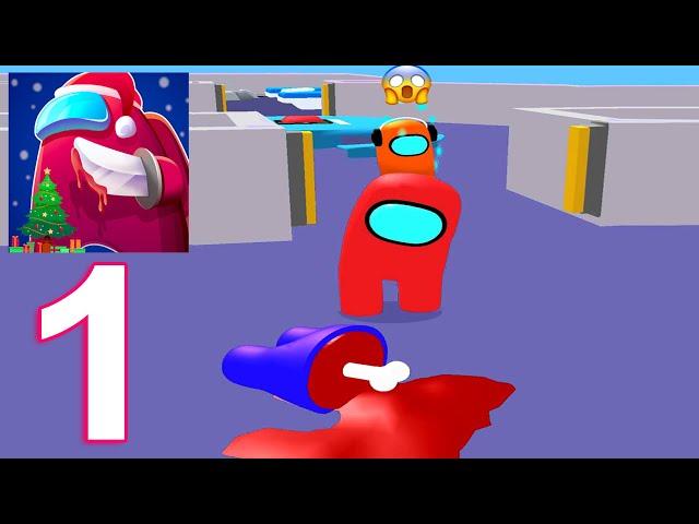Red Imposter: Nightmare Christmas Gameplay Walkthrough Part 1 Level 1-10 (IOS/Android)