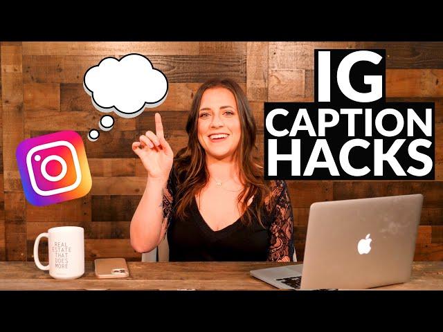 Easy Instagram Caption Hacks For Better Real Estate Posts