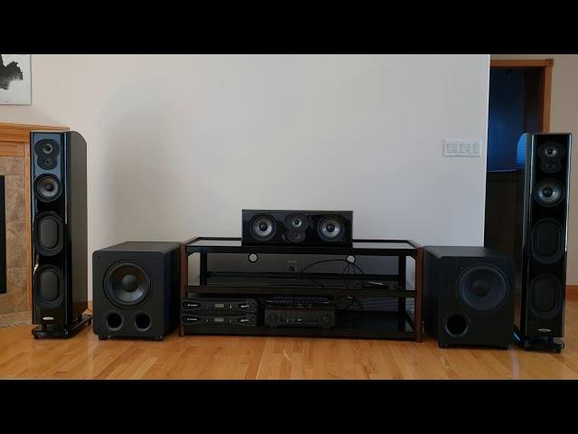 Polk LSim 5.0 Crown XlS yamaha svs