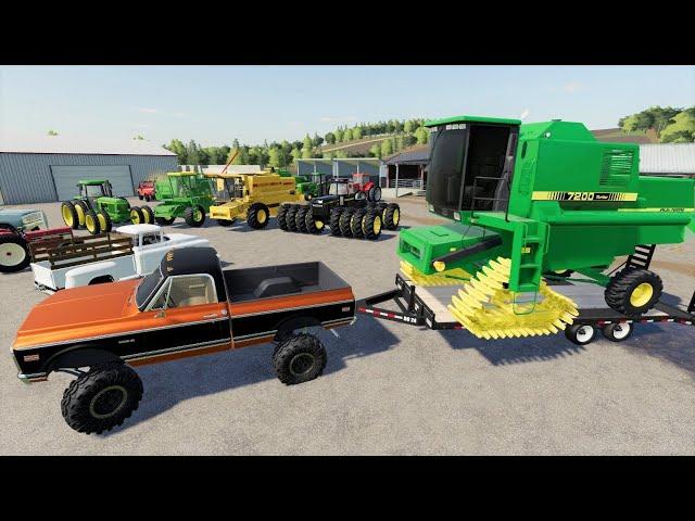 Buying the best tractors at auction | Back in my day 17 | Farming Simulator 19