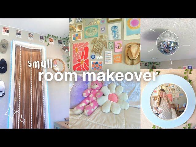 MINI ROOM TRANSFORMATION!! clean and decorate my room with me (aesthetic/pinterest inspired)