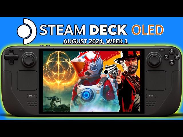 Most Played Games on Steam Deck OLED (August 2024, Week 1) Most Popular Steam Deck Games of the Week