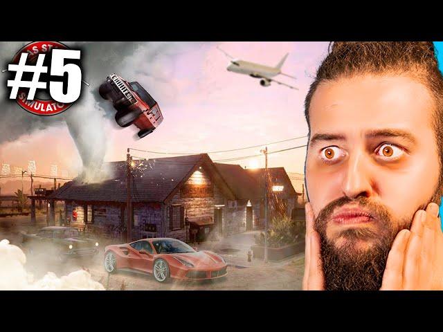 Una TORMENTA DE ARENA Casi Destruye La GASOLINERA | Gas Station Simulator #5