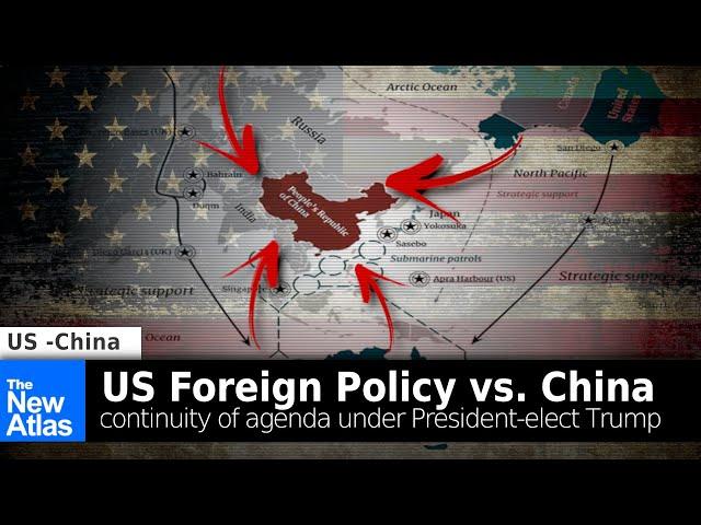 US Foreign Policy vs. China Continues Under Trump