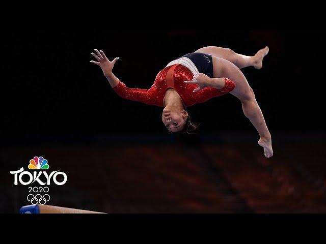 Suni Lee nails uneven bars, dazzles during gymnastics team final | Tokyo Olympics | NBC Sports