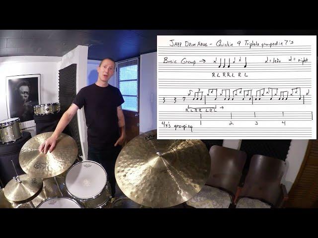 Jazz Drum Hang - Modern Triplets Groups of 7