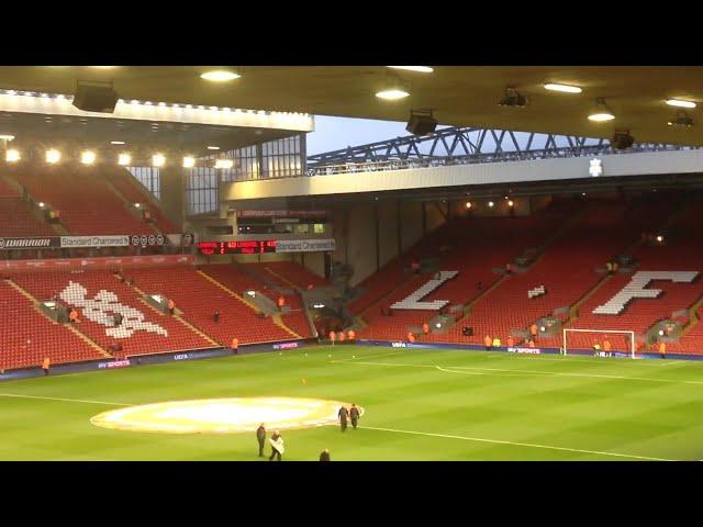 Anfield. The home of Liverpool in 2014