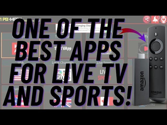One Of The Best Firestick Apps For Live TV and Sports! | 1 PixMedia!