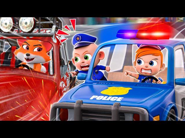 Super Police Patrol Team | Police Chase | Funny Stories For Kids | Little PIB