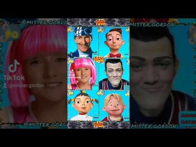 Lazy Town Creepy/Bad Romance Challenge TikTok/Terror Humor. #Shorts YouTube