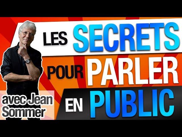 Les SECRETS d'une PRISE de PAROLE en PUBLIC ! Interview de JEAN SOMMER Coach vocal