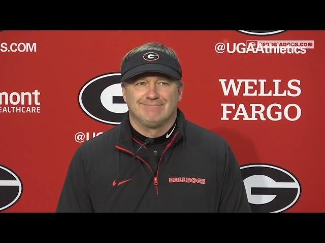 Georgia Football: Head Coach Kirby Smart Georgia Tech Postgame Press Conference