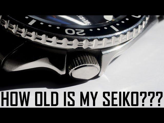 How OLD is my SEIKO? Find out when your SEIKO Watch was made! Learn How-to find the year it was made