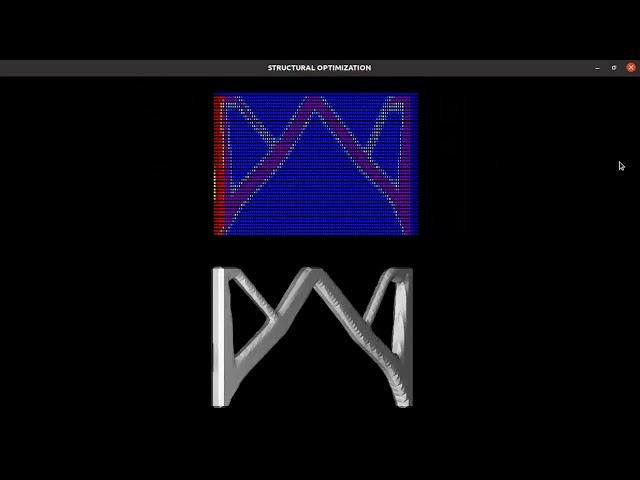 GPU Computed Topology Optimisation (Realtime) 04