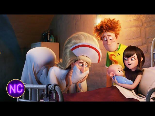 "Shouldn't he have fangs and pasty skin?" | Hotel Transylvania 2 (2015) |  Now Comedy