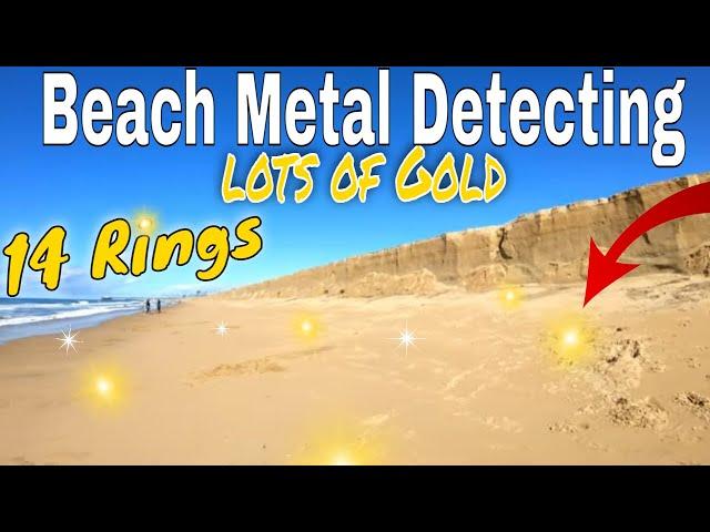 The GOLD was Everywhere on this Beach 