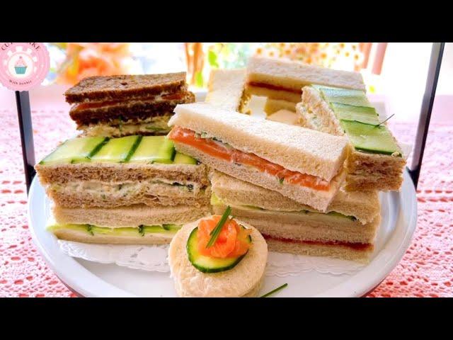 Classic afternoon tea sandwiches