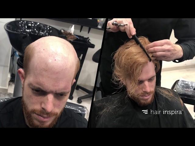 Hair Replacement fitting video (Enric) – Hair Inspira