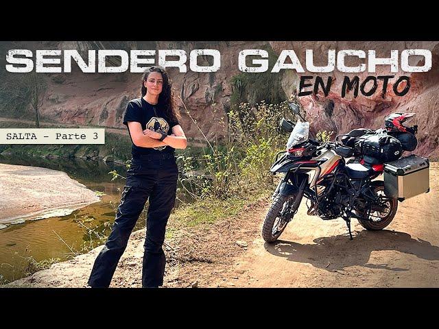 Este CAMINO es ÚNICO  Estreno MOTO NUEVA y PINCHO en el medio de la nada - NOA Parte 3