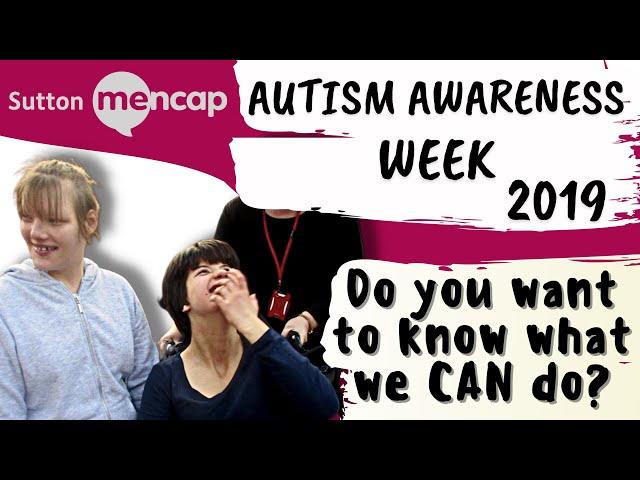 Autism Awareness Week 2019