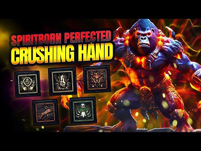 The FINAL BEST Crushing Hand Spiritborn Endgame Build (Trillion Damage Speedfarm) | Diablo 4 S6