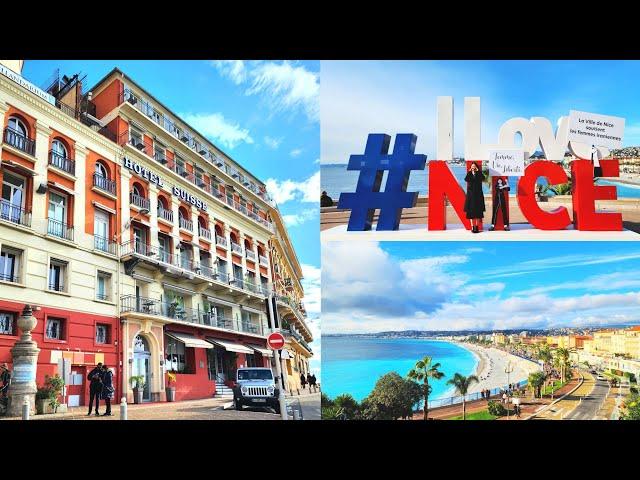 France  Nice Hotel Suisse | Old Town | World Cup France vs England | Castle Hill | Snail food