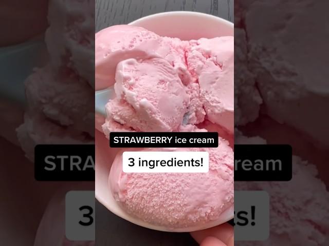 Homemade strawberry ice cream recipe #strawberryicecreamrecipe