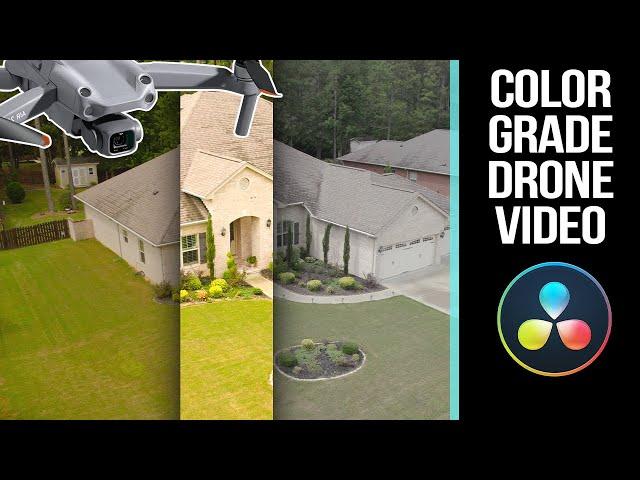 DJI Air 2s Color Grade in Davinci Resolve 18