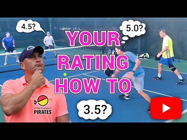 Do YOU KNOW your Pickleball Rating??