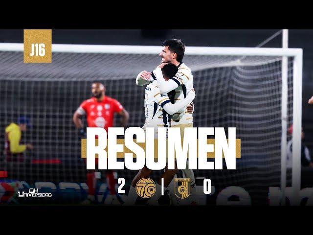 Resumen | Pumas vs Querétaro | Jornada 16 Liga MX