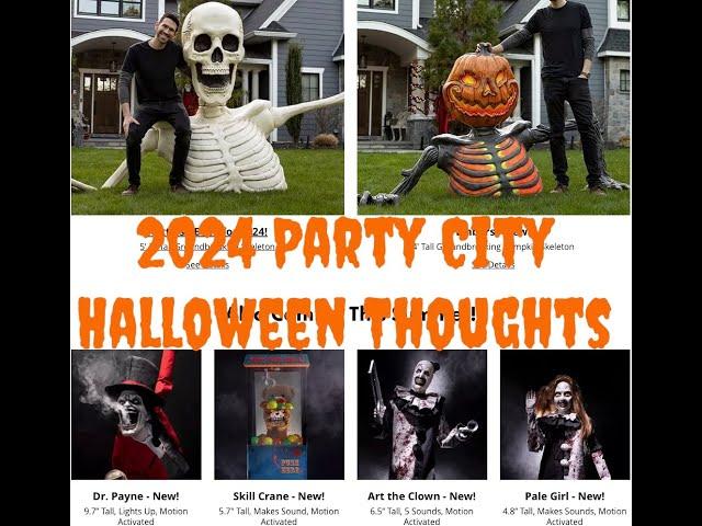 2024 Party City Halloween Animatronics, Props and DecorationThoughts