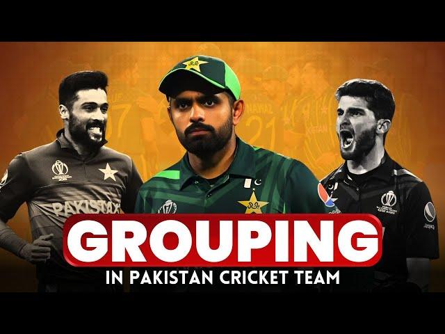 How did ‘grouping’ start in the Pakistan Cricket Team?