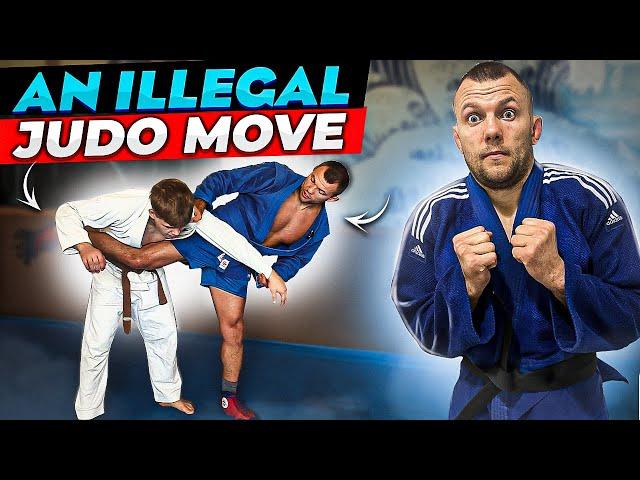 Throw that doesn’t exist in judo. Rolling oguruma