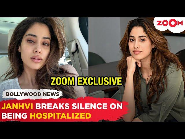 Janhvi Kapoor BREAKS SILENCE on being hospitalized says,' I was exhausted...'