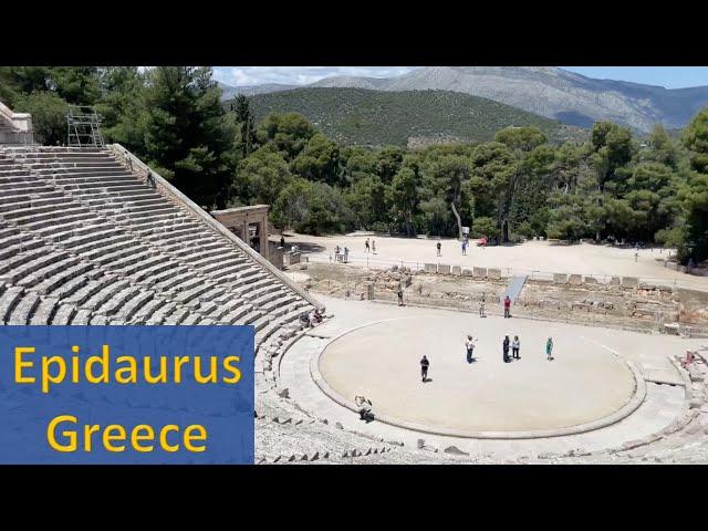  Ancient Epidavros Theatre, Asclepius, Peloponnese, Greece