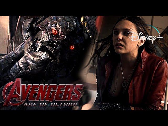 Avengers: Age Of Ultron | Wanda Kills Ultron Scene | Disney+ [2015]